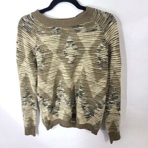 Indigo Rose Women's Sweater Size Large Pullover‎ Top Acrylic Metalllic